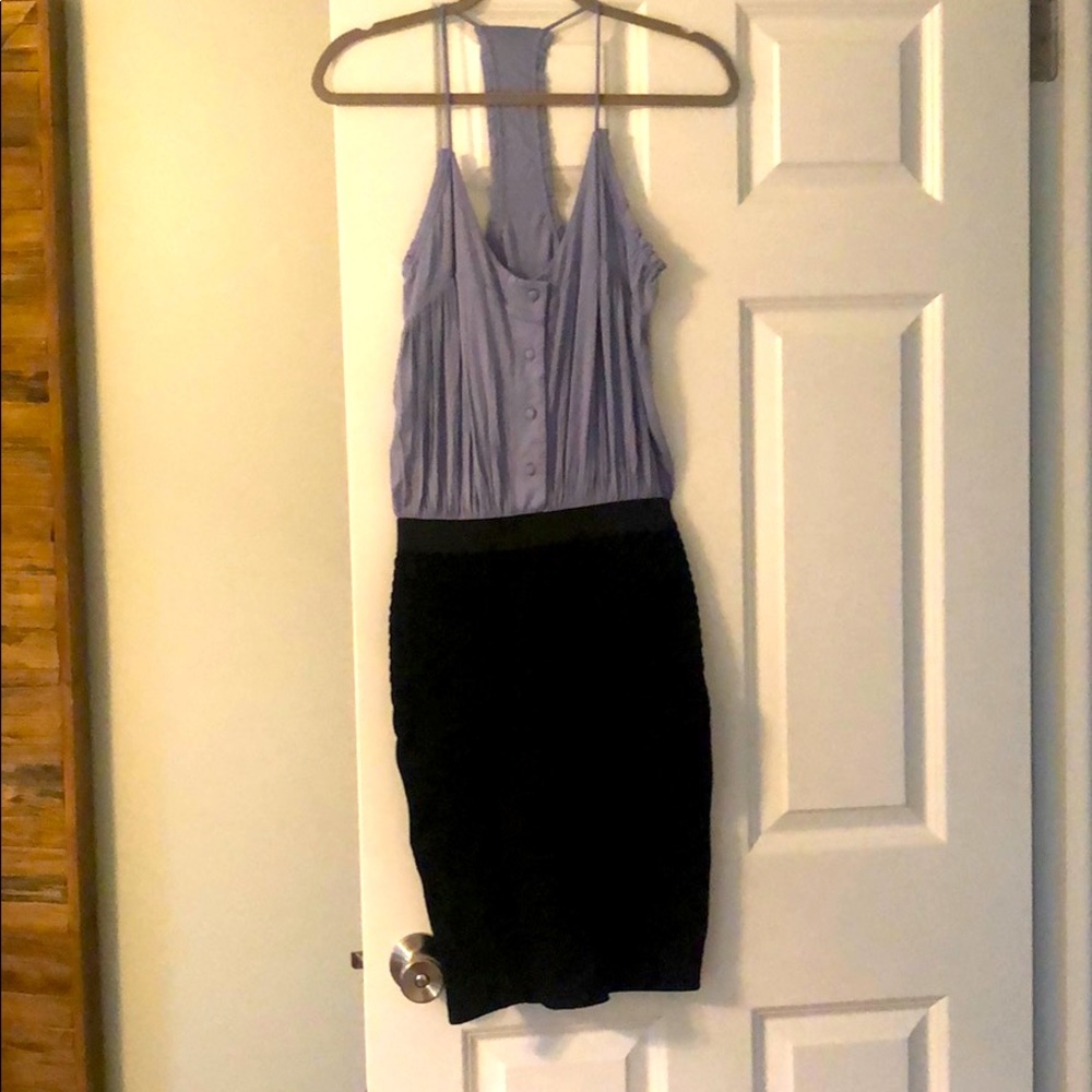 Arden B blue/black dress